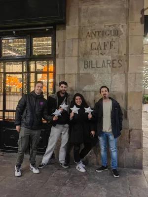 "Following the footsteps of masons: Barcelona" poster4