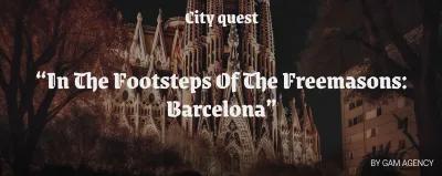 "Following the footsteps of masons: Barcelona" poster5