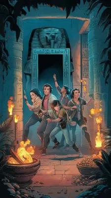 El tesoro de Egipto poster1